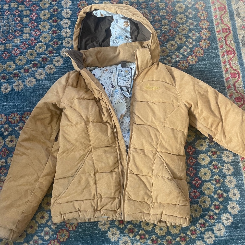 Burton puffer coat